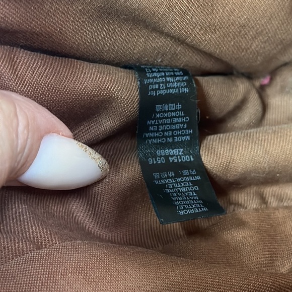 Fossil Emi leather saddle bag in British tan - Picture 10 of 10